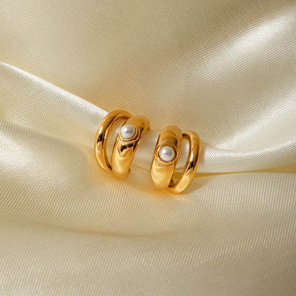 Single Style Silver and Gold Ear Cuffs