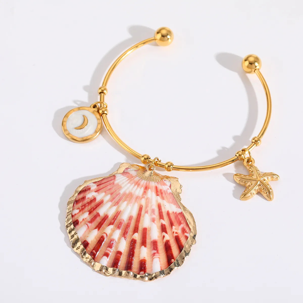 Natural SeaShell Bangle