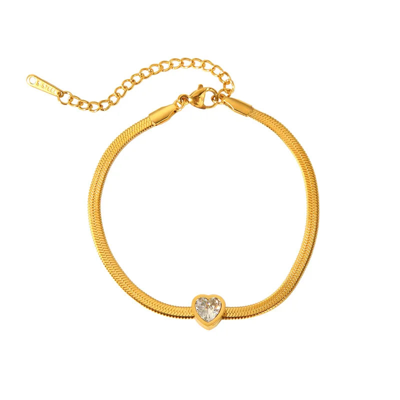 Elegant Heart Shape Bracelets