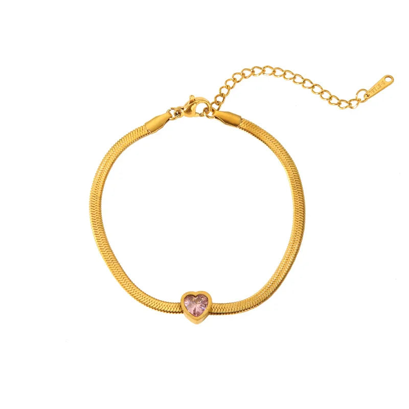 Elegant Heart Shape Bracelets