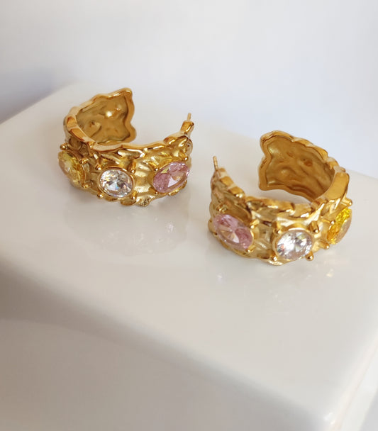 Irregular Elegant Vintage Style Earrings